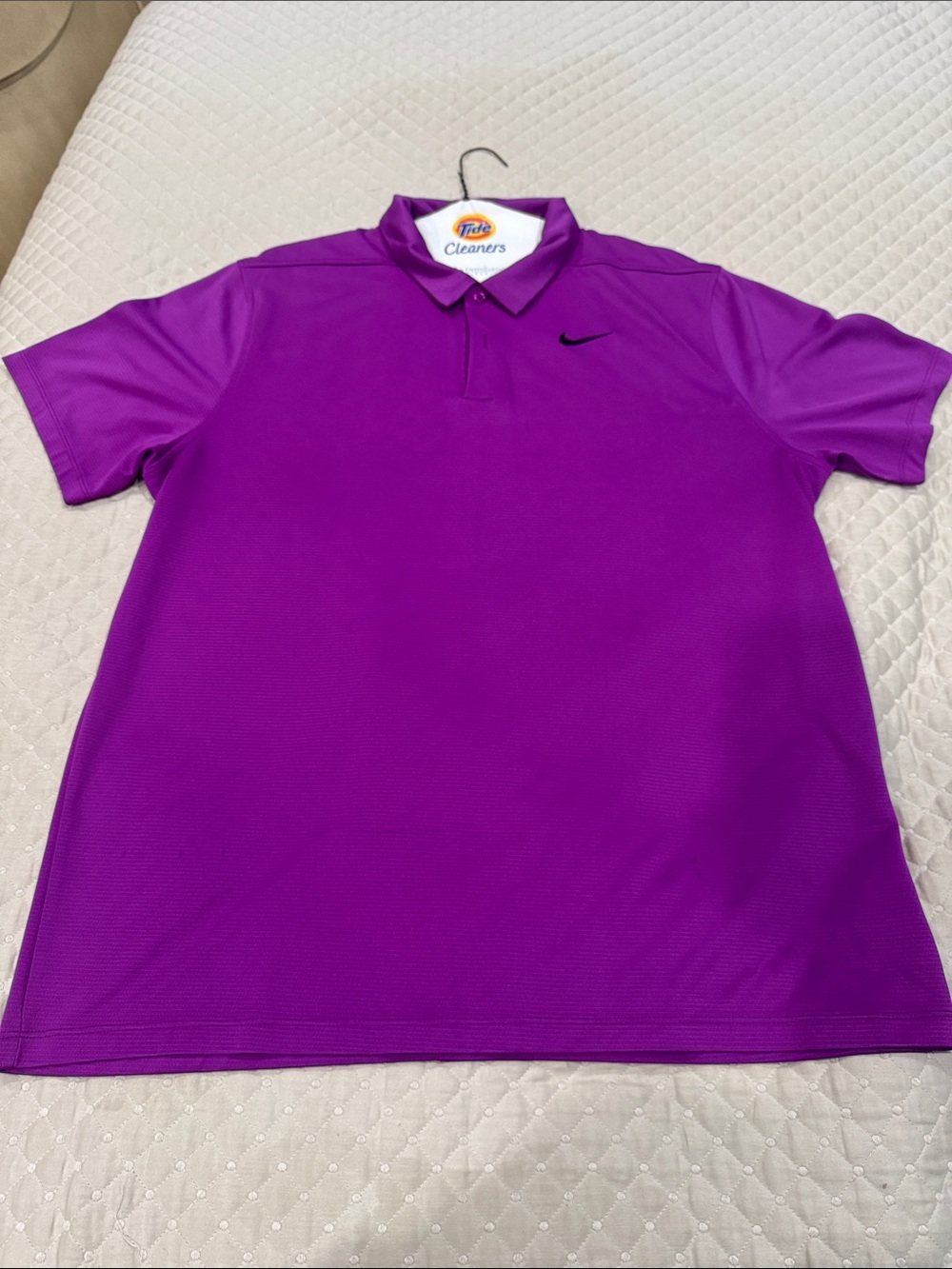 Nike Men's Bright Purple Performance Polo